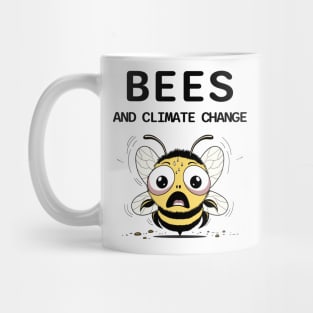 Climate Change Bee Awareness Tee 'Bees and Climate Change' Mug